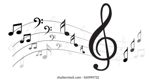 Music Note Background