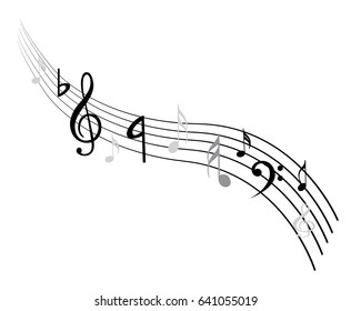 Music Note Background