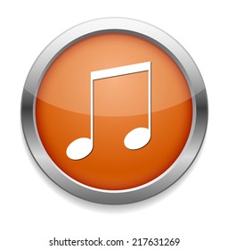 music note button