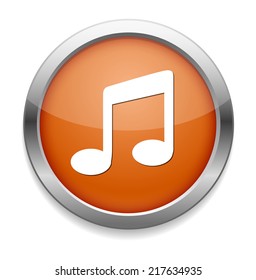 music note button