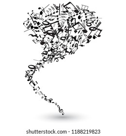 music note design