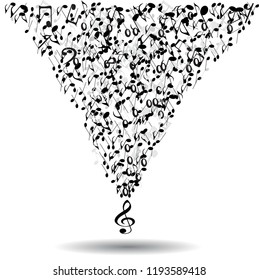 music note design