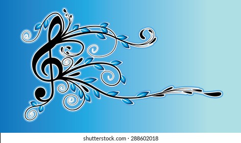 Music Note Design Stock Vector (Royalty Free) 288602018 | Shutterstock