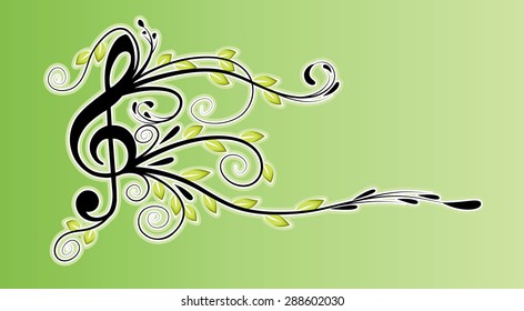 music note design