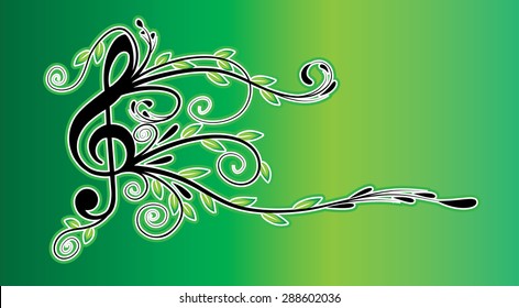music note design