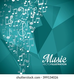 Music note design