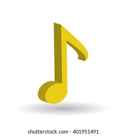 music note design , vector illustration
