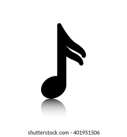 music note design , vector illustration