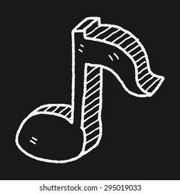music note doodle