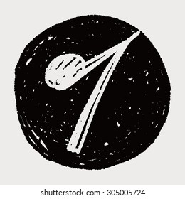 music note doodle