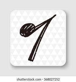 music note doodle
