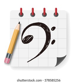 music note doodle