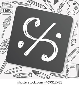 music note doodle