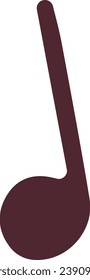 Music Note Doodle Vector Illustration