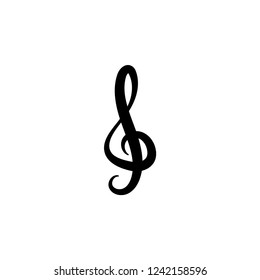 Music note graphic design template vector illustration