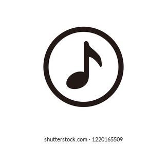 Music note icon