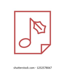 Music note icon