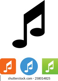 Music note icon