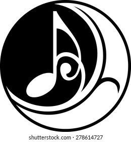 Music note icon