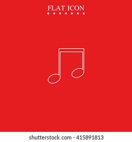 Music note icon.