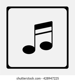 Music note icon.
