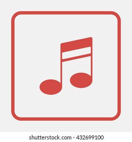 Music note icon.