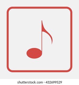 Music note icon.