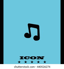 Music note icon.