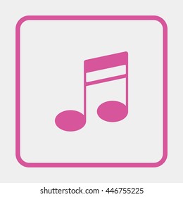 Music note icon.