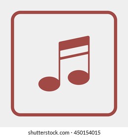 Music note icon.