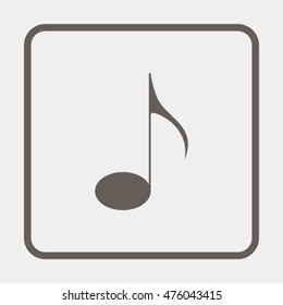 Music note icon.