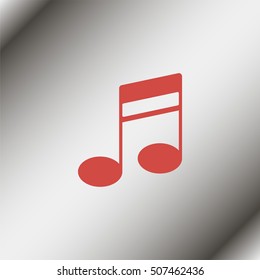 Music note icon.