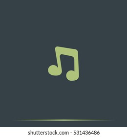 Music note icon.