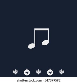 Music note icon.
