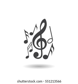 Music note icon