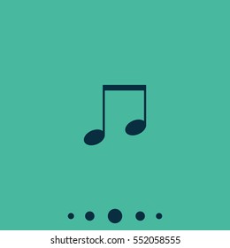 Music note icon.