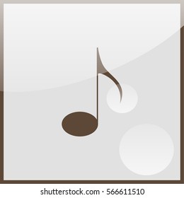 Music note icon.