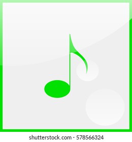 Music note icon.