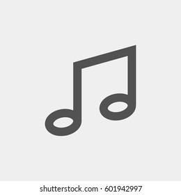 Music note icon