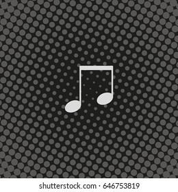 Music note icon.