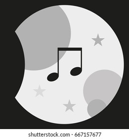 Music note icon.