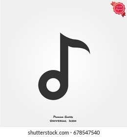 Music note icon
