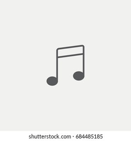 Music note icon