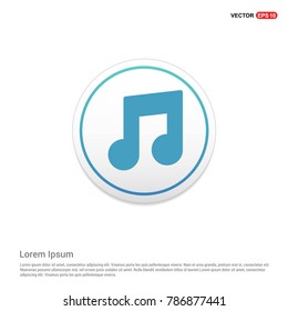 Music note icon