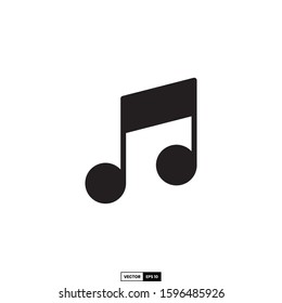 music note icon, design inspiration vector template for interface and any purpose