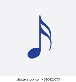 Music Note Icon design Vector