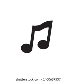 Music note icon. Editable vector 2000x2000 Pixel.