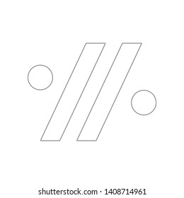 music note icon. Element of web for mobile concept and web apps icon. Outline, thin line icon for website design and development, app development