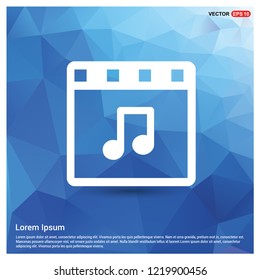 Music note icon - Free vector icon