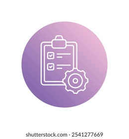 Music Note icon isolated on a white background. Vector illustration.